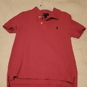 Boys shirt sleeve polo shirt